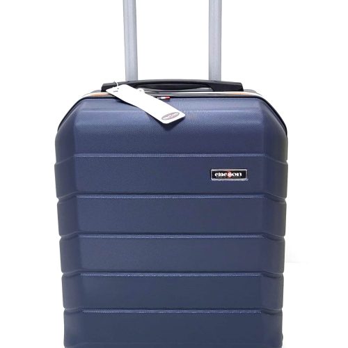 Valigia EasyJet 45x35x20 Cm Trolley Blu Bagaglio A Mano In ABS 4 Ruote, ORMI